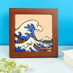 Needle Felting Kit For Beginners - Wool Felt Painting Gifts For Girls Kids Adults, The Great Wave… 24 Needle Felting Kit For Beginners - Wool Felt Painting Gifts For Girls Kids Adults, The Great Wave… -Michaels Stores 151600866023472