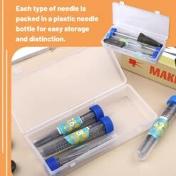 80PCS Needle Felting Needles, 4 Sizes Wool Felting Needles, Needle Felting Tools Supplies Kit With Felting Needles Fingercots Storage Box For DIY Wool Felting Crafts 28 80PCS Needle Felting Needles, 4 Sizes Wool Felting Needles, Needle Felting Tools Supplies Kit With Felting Needles Fingercots Storage Box For DIY Wool Felting Crafts -Michaels Stores 151600947812400 1