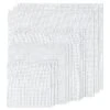 12 PCS Aida Cloth 14 Count, 4 Sizes White Cross Stitch Fabric For Craft Embroidery, Classic Reserve Aida Cloth For Embroidery Beginner, Needlework, Cross Stitch (5.9 To 11.8inch)