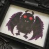 Mothman Counted Cross Stitch DIY KIT Intermediate 1 Mothman Counted Cross Stitch DIY KIT Intermediate -Michaels Stores 1531213504537