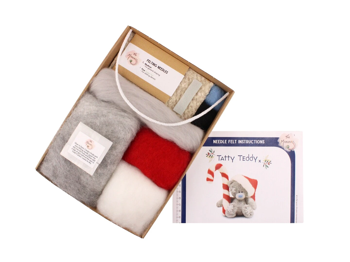 Felting Kit - Tatty Teddy Christmas Needle Felt Kit 17 Felting Kit - Tatty Teddy Christmas Needle Felt Kit - Image 15