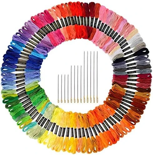 124 Skeins Embroidery Floss 13 124 Skeins Embroidery Floss - Image 11