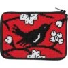 Stitch And Zip Blackbird Needlepoint Coin Purse Kit Multicolor