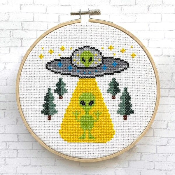 We Are Not Alone Counted Cross Stitch Kit 5 We Are Not Alone Counted Cross Stitch Kit - Image 3