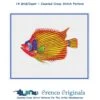 Fallour Renard Tropical Fish #1 Counted Cross Stitch Chart Graph Pattern -Michaels Stores 16231255985097