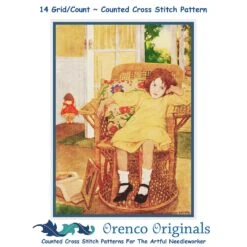 A Girl And Dolly In Time Out Jessie Willcox Smith Counted Cross Stitch Pattern 27 A Girl And Dolly In Time Out Jessie Willcox Smith Counted Cross Stitch Pattern -Michaels Stores 16231272918985 2
