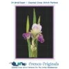 Purple Iris Flowers By Mary Delany Counted Cross Stitch Pattern -Michaels Stores 16231280470985
