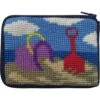 Stitch And Zip Kids Coin Case Needlepoint Kit Beach Play SZ8102 Multicolor -Michaels Stores 163285761865