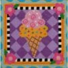 Ice Cream Cone - Needlepoint Kit Multicolor 1 Ice Cream Cone - Needlepoint Kit Multicolor -Michaels Stores 163292053321