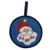 Ho Ho Ho Santa Christmas Ornament - Needlepoint Kit Multicolor -Michaels Stores 164750056939296