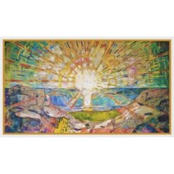The SUN By Symbolist Artist Edvard Munch Counted Cross Stitch Pattern -Michaels Stores 16531875084209 1