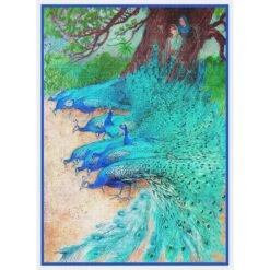 A Muster Of Peacock Birds By Warwick Goble Counted Cross Stitch Pattern 28 A Muster Of Peacock Birds By Warwick Goble Counted Cross Stitch Pattern -Michaels Stores 16531884354865 2