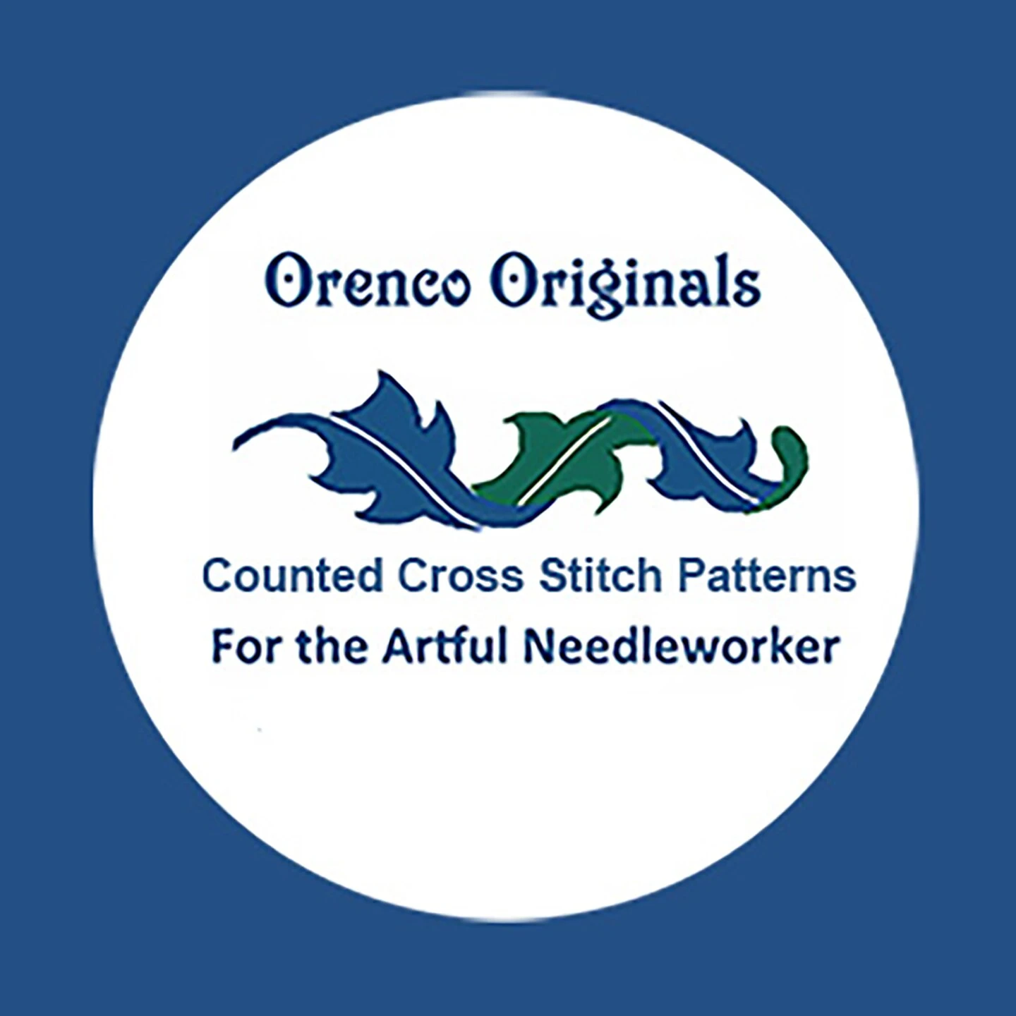 Art Nouveau Two Cranes Bird Design Counted Cross Stitch Pattern 7 Art Nouveau Two Cranes Bird Design Counted Cross Stitch Pattern - Image 5