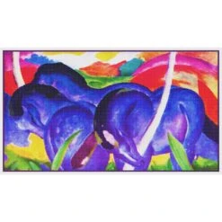 Big Blue Horses By Expressionist Artist Franz Marc Counted Cross Stitch Pattern 23 Big Blue Horses By Expressionist Artist Franz Marc Counted Cross Stitch Pattern -Michaels Stores 16531917649841 1