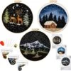 Embroidery Kit For Beginner Adults, Counted Stamped Cross Stitch Kit For Adult Beginner, Hand Embroidery Starter Kits With Pattern, 3 Embroidery Hoop, Fabric (Attached Teaching Video QR Code) -Michaels Stores 175353996542768