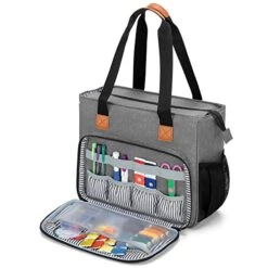 Embroidery Project Carrying Bag, Embroidery Kits Storage Bag (Bag Only), Gray 26 Embroidery Project Carrying Bag, Embroidery Kits Storage Bag (Bag Only), Gray -Michaels Stores 183983753296336 1