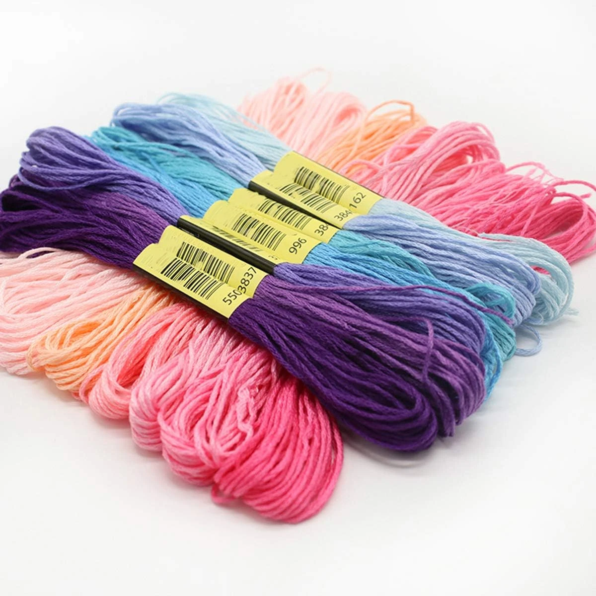 Friendship Bracelet String 50 Skeins Rainbow Color Embroidery Floss 10 Friendship Bracelet String 50 Skeins Rainbow Color Embroidery Floss - Image 8