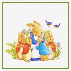 Peter Rabbit's Family In The Garden Inspired By Beatrix Potter Counted Cross Stitch Pattern 28 Peter Rabbit's Family In The Garden Inspired By Beatrix Potter Counted Cross Stitch Pattern -Michaels Stores 1855702897707 2