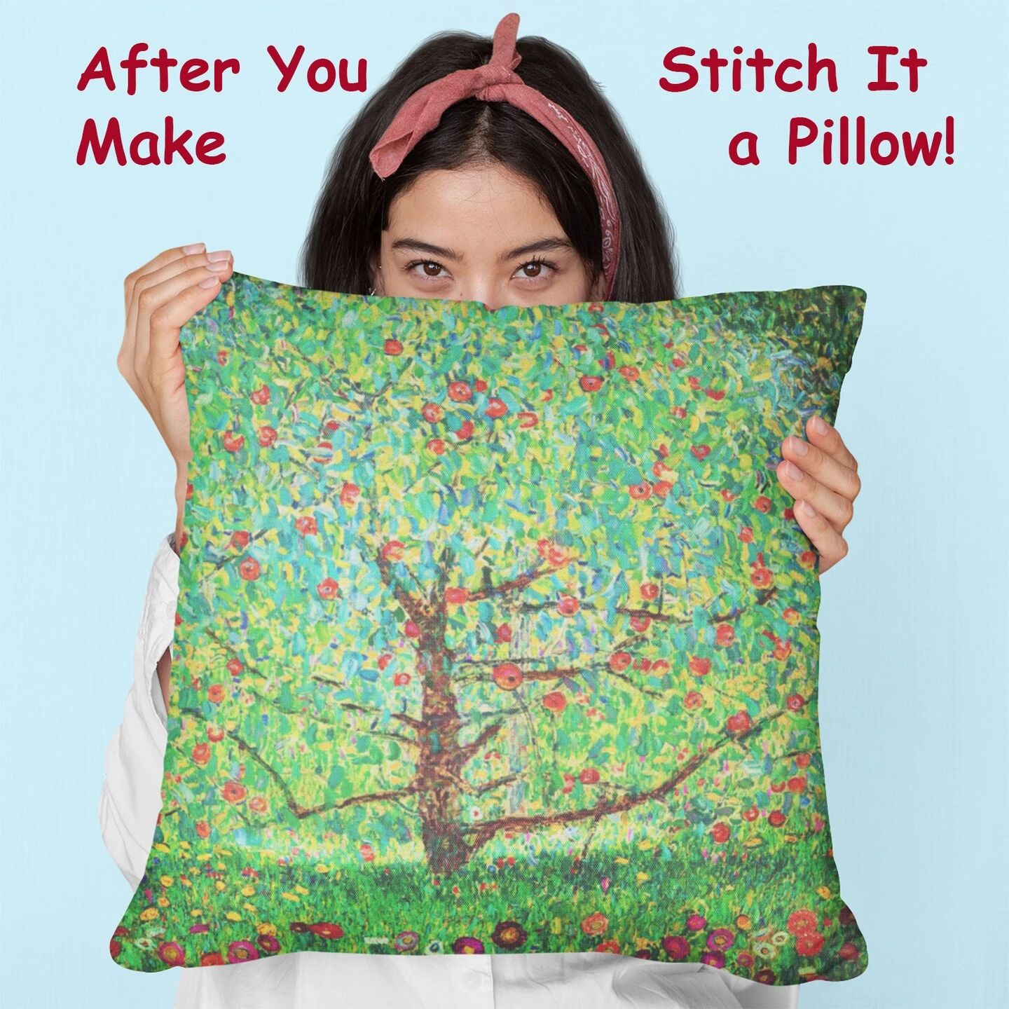 Gustav Klimt Apple Tree Counted Cross Stitch Pattern 5 Gustav Klimt Apple Tree Counted Cross Stitch Pattern - Image 3