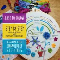 Embroidery Kit For Beginners Cross Stitch Kits For Beginners Needlepoint Kits For Adults Embroidery Kits For Adults Cross Stitch Kit Beginner Embroidery Kit For Adults Heart -Michaels Stores 190440818075024 1