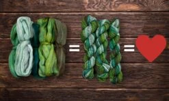 Hand Dyed Merino Wool Roving Blended With Tencel: Gorgeous Tonal Colorways For Easy Needle Felting, Hand Spinning Or Weaving. Choose 1oz Or 4oz -Michaels Stores 209946744328528