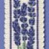Textile Heritage Victorian Lavender Counted Cross Stitch Bookmark Kit Multicolor -Michaels Stores 216187550845268681
