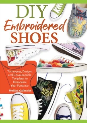 DIY Embroidered Shoes- Hand Embroidery DIY Book 18 DIY Embroidered Shoes- Hand Embroidery DIY Book - Image 16