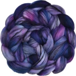 Hand Dyed Merino Wool Roving Blended With Tencel: Gorgeous Tonal Colorways For Easy Needle Felting, Hand Spinning Or Weaving. Choose 1oz Or 4oz