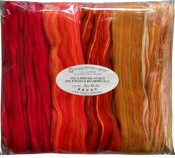 5oz Merino Silk Luxe Blends - Roving For Spinning, Felting, And Blending. Merino Wool + Glossy Mulberry Silk + Premium Tussah Silk. Spice Market -Michaels Stores 2305854977428974944 1