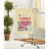 HerrschnersHello Summer Porch Flag Stamped Cross-Stitch Kit Multicolor 2 HerrschnersHello Summer Porch Flag Stamped Cross-Stitch Kit Multicolor -Michaels Stores 2305858470835816800