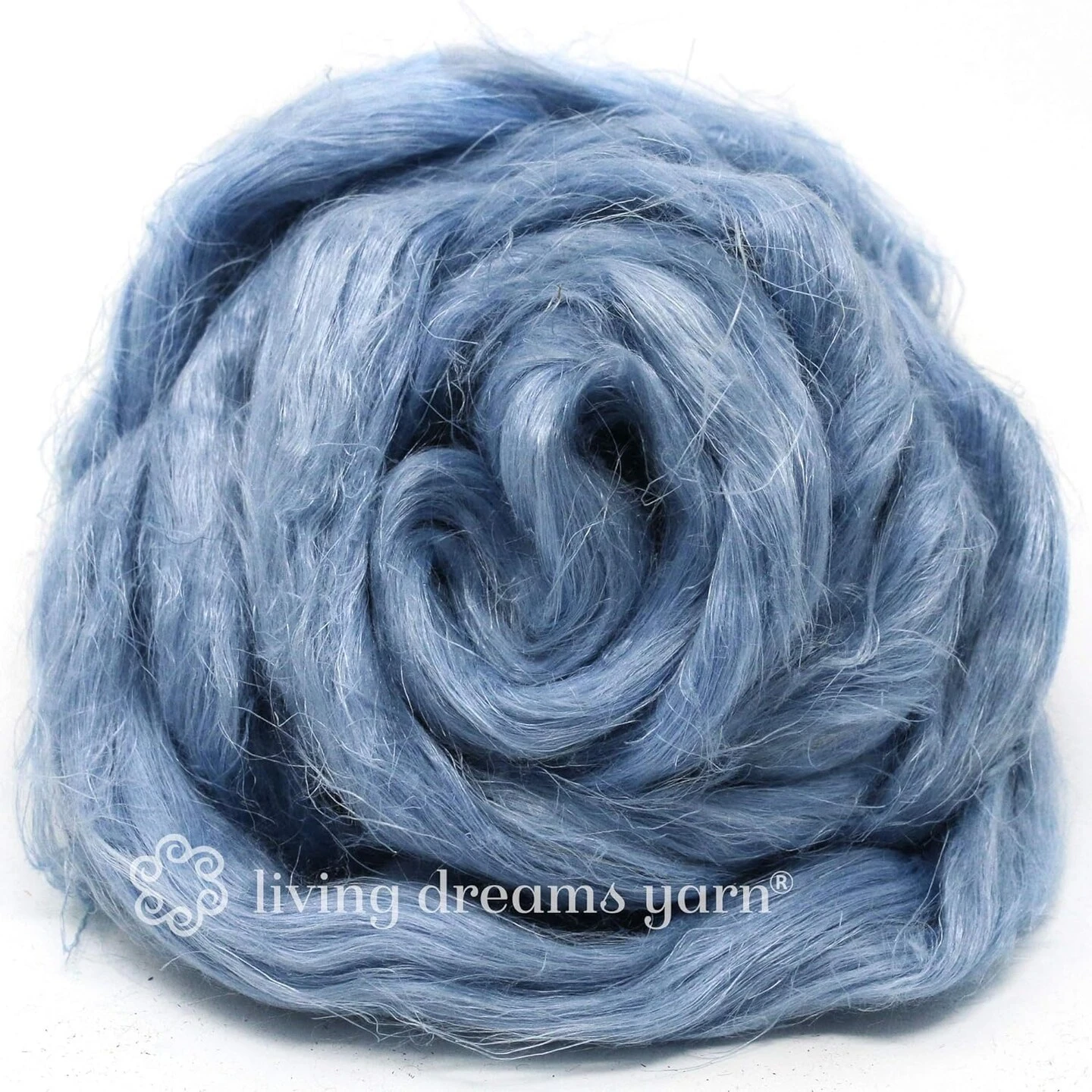 Hemp - Beautifully Dyed Vivid Colors, Combed Top Roving For Spinning, Blending, Felting, Weaving. Glacier 8 Hemp - Beautifully Dyed Vivid Colors, Combed Top Roving For Spinning, Blending, Felting, Weaving. Glacier - Image 6