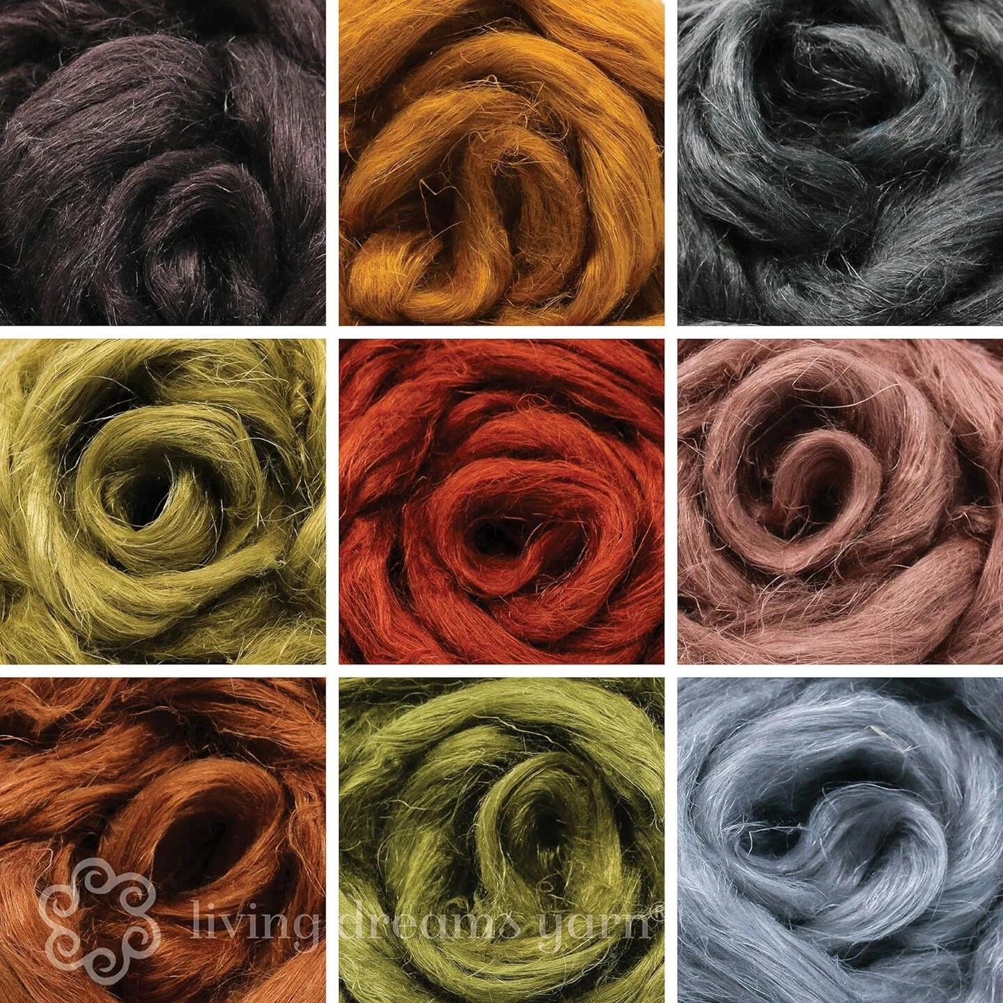 Flax/Linen - Beautifully Dyed Vivid Colors, Combed Top Roving For Spinning, Blending, Felting, Weaving. 5 Flax/Linen - Beautifully Dyed Vivid Colors, Combed Top Roving For Spinning, Blending, Felting, Weaving. - Image 3