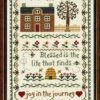 Janlynn 50222 Counted Cross Stitch Kit 7.75"X11.25", Joy In The Journey (14 Count), Blue 2 Janlynn 50222 Counted Cross Stitch Kit 7.75"X11.25", Joy In The Journey (14 Count), Blue -Michaels Stores 235399066196016