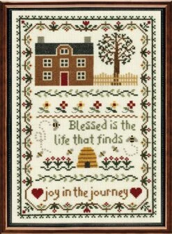 Janlynn 50222 Counted Cross Stitch Kit 7.75"X11.25", Joy In The Journey (14 Count), Blue 22 Janlynn 50222 Counted Cross Stitch Kit 7.75"X11.25", Joy In The Journey (14 Count), Blue -Michaels Stores 235399066196016 2