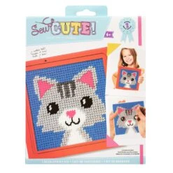 ColorBok 73430 Sew Cute Needlepoint Lola Cat