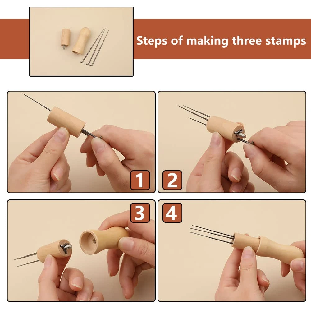 Mayboos 74 Pcs Needles Wool Felting Needles Tools Needle Felting Supplies Felting Tools Needle Felting Tool With 3 Sizes Felting Needles For Beginner Professional 12 Mayboos 74 Pcs Needles Wool Felting Needles Tools Needle Felting Supplies Felting Tools Needle Felting Tool With 3 Sizes Felting Needles For Beginner Professional - Image 10