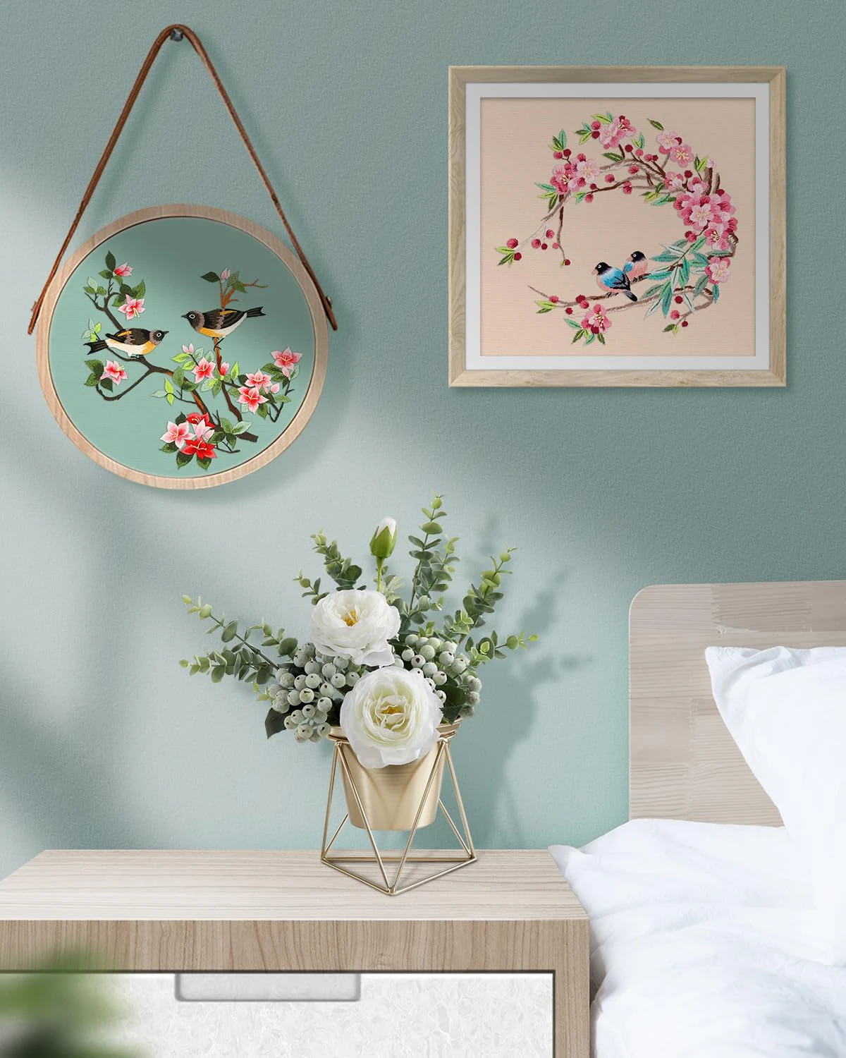 Embroidery Kit For Adult, Owl Embroidery Kit For Beginners Include Embroidery Cloth Hoops Threads For Craft Lover Hand Stitch With Embroidery Skill Techniques (Bird) 17 Embroidery Kit For Adult, Owl Embroidery Kit For Beginners Include Embroidery Cloth Hoops Threads For Craft Lover Hand Stitch With Embroidery Skill Techniques (Bird) - Image 15