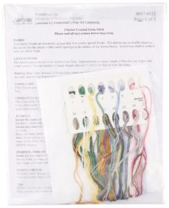 Janlynn 017-0112 "Wildflower Jar Counted Cross Stitch Kit -Michaels Stores 235400542591024