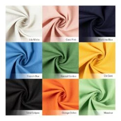 6 Pcs Linen Needlework Fabric, Square Embroidery Fabric 9 Colors Stitch Cloth For Garment Crafts And Decoration Embroidery Project -Michaels Stores 235400642336816 1