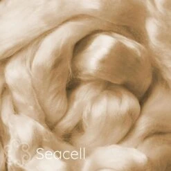 2oz Seacell Fiber: Natural White Undyed Combed Top Roving. Plant Based, Eco Friendly, Vegan 23 2oz Seacell Fiber: Natural White Undyed Combed Top Roving. Plant Based, Eco Friendly, Vegan -Michaels Stores 249490211395120 2