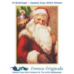 Father Christmas Santa Claus 89 Counted Cross Stitch Pattern 17 Father Christmas Santa Claus 89 Counted Cross Stitch Pattern -Michaels Stores 253662431511008 2