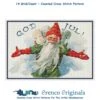 Elf Gnome God Jul! Jenny Nystrom Christmas Counted Cross Stitch Pattern -Michaels Stores 253662764433888