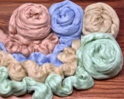 CASHMERE INDULGENCE BLEND Of Superfine Merino, Mulberry Silk And A Touch Of Cashmere Fiber, Spinning, Felting & Blending. Rose Gold -Michaels Stores 26231256095248 3