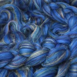 Designer Blend Corriedale, Sparkling Nylon Top Roving. Fancy, Colorful, Exotic - Limited Edition. Phasian -Michaels Stores 27295866508848