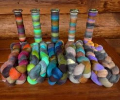 Organic Falkland Wool, Artisan Combed Top Roving: Premium Hand Dyed Fiber Braid For Spinning, Felting, Weaving. 4oz Double Dip Zion 13 Organic Falkland Wool, Artisan Combed Top Roving: Premium Hand Dyed Fiber Braid For Spinning, Felting, Weaving. 4oz Double Dip Zion -Michaels Stores 273402066231904 1