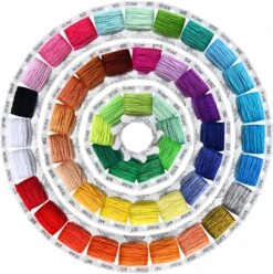 314.96 Inches - Rainbow Embroidery Floss String - Cross Stitch Thread(50) 27 314.96 Inches - Rainbow Embroidery Floss String - Cross Stitch Thread(50) -Michaels Stores 273727882630832 2