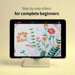 3 Pack Beginner Embroidery Kits, DIY Starter Set With Stamped Flower Designs, Embroidery Hoop, Colorful Threads, Tools 36 3 Pack Beginner Embroidery Kits, DIY Starter Set With Stamped Flower Designs, Embroidery Hoop, Colorful Threads, Tools -Michaels Stores 273728117397168 2