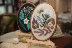 Maydear 4 Pack Embroidery Starter Kit With Pattern, Stamped Cross Stitch Kits For Beginners Adults With Embroidery Hoop And Instructions, Hand Embroidery Kit Cross Stitch Kits Stamped -Michaels Stores 273728522319536 2