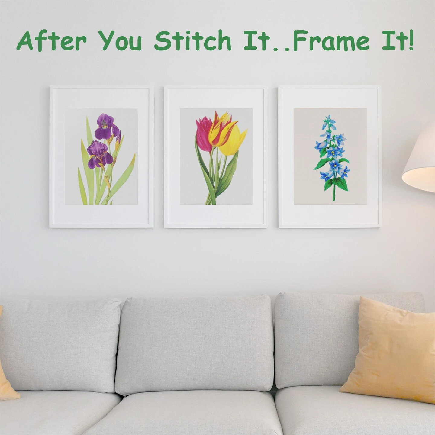 Bouquet Of Tulip Flowers Inspired By Pierre-Joseph Redoute Counted Cross Stitch Pattern 12 Bouquet Of Tulip Flowers Inspired By Pierre-Joseph Redoute Counted Cross Stitch Pattern - Image 10