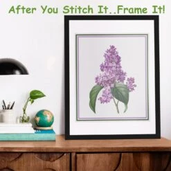 Lilac Flower Inspired By Pierre-Joseph Redoute Counted Cross Stitch Pattern 25 Lilac Flower Inspired By Pierre-Joseph Redoute Counted Cross Stitch Pattern -Michaels Stores 2772702080987 1